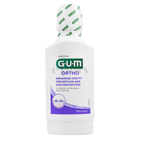 Rinse liquid `G.U.M Ortho` 300ml