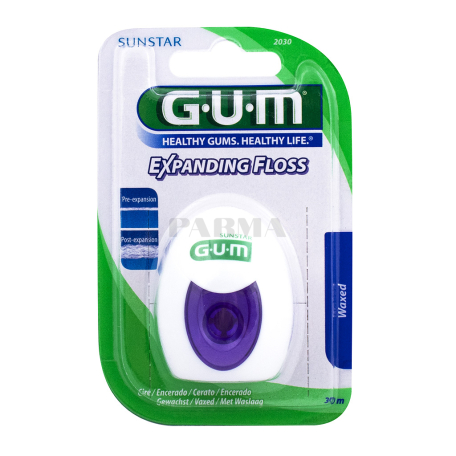Ատամի թել «G.U.M Expanding Floss» 30մ