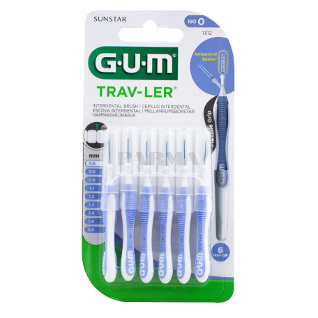 Toothbrush «G.U.M» 6 pieces, 0.6mm