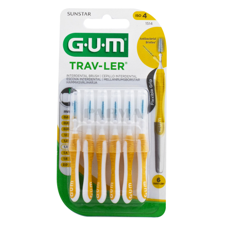 Toothbrush «G.U.M» 6 pieces, 1.3mm