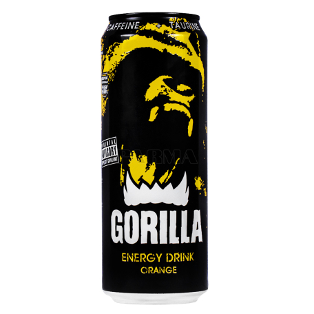 Էներգետիկ ըմպելիք «Gorilla» նարինջ 450մլ