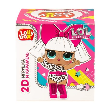 Конфета-игрушка "Lolly Box Lol Surprise" 11.4г