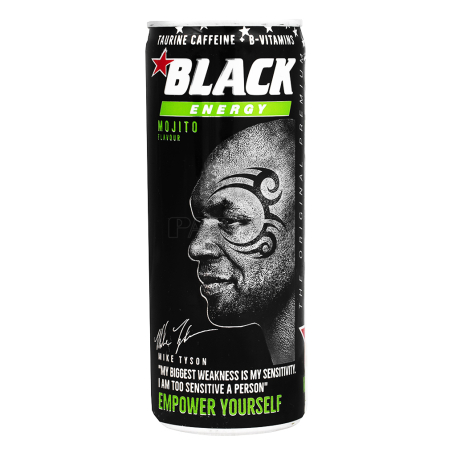 Էներգետիկ ըմպելիք «Black Energy Mojito» 250մլ