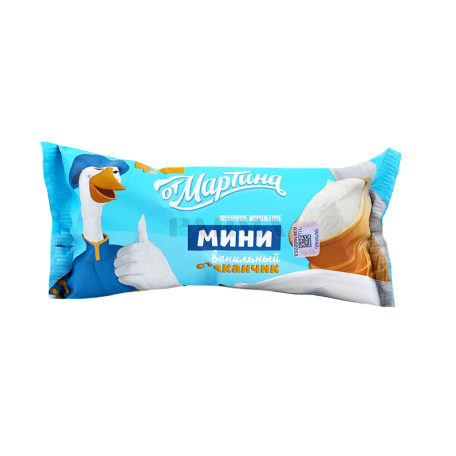 Мороженое `От Мартина` мини, ванильное 45г