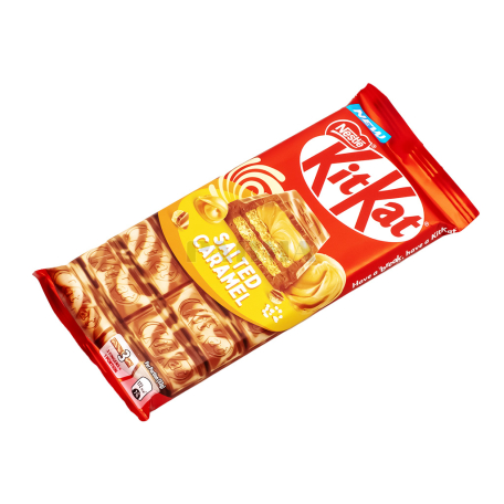 Շոկոլադե սալիկ «KitKat» աղի կարամել 99գ