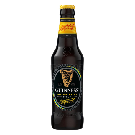 Գարեջուր «Guinness Foreign Extra Stout» մուգ 330մլ