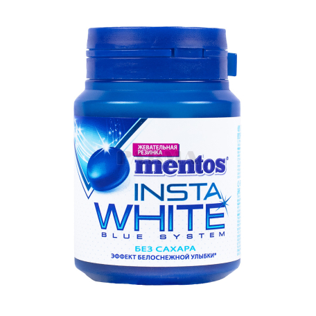 Մաստակ «Mentos Insta White» 50գ