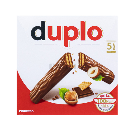 Բատոն շոկոլադե «Duplo» պնդուկ 91գ