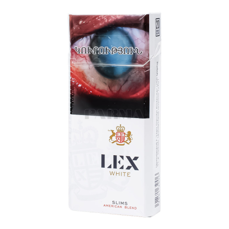 Cigarette "Lex Slims White"