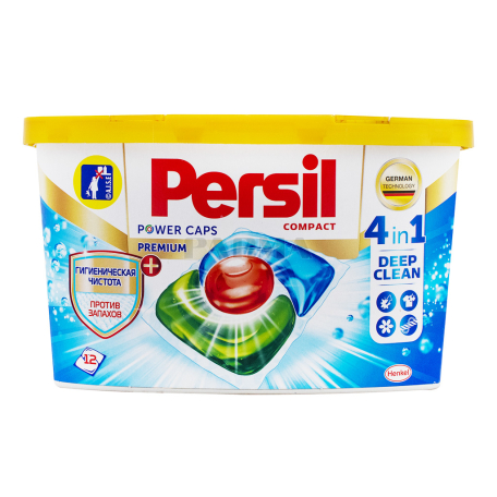 Հաբ-գել լվացքի «Persil Premium Power Caps» 12հատ 180գ