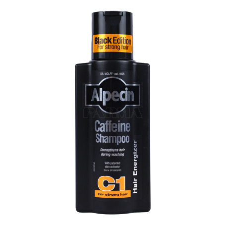 Շամպուն «Alpecin Caffeine Black Edition» մազաթափության դեմ 250մլ