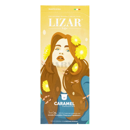 Սուրճի հաբեր «Lizar Cappuccino Caramel» 70գ