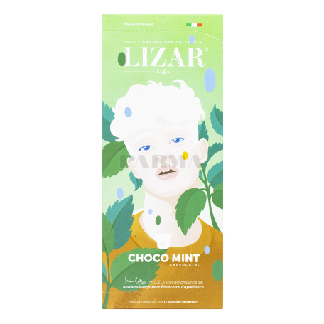 Սուրճի հաբեր «Lizar Choco Mint» 70գ