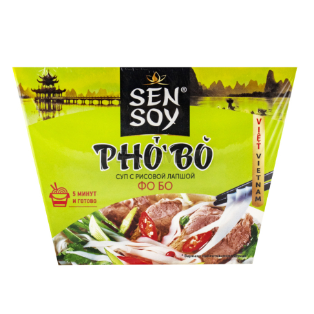 Բրնձի լապշա «Сэн Сой Pho Bo» վիետնամական 125գ