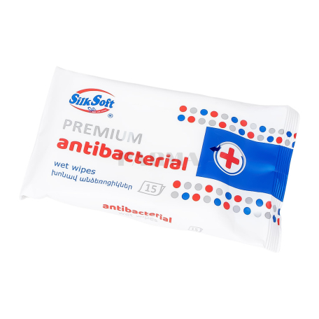 Wipes "Silk Soft" antibacterial 15pcs