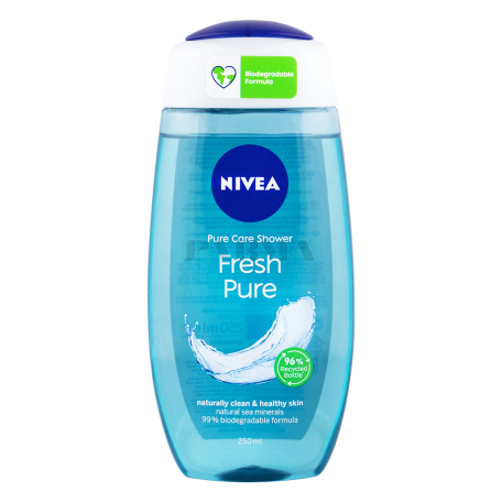 Գել լոգանքի «Nivea Fresh Pure» 250մլ