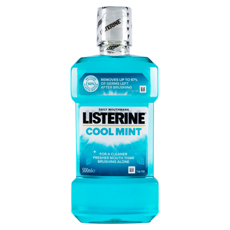 Ողողման հեղուկ «Listerine Cool Mint» 500մլ
