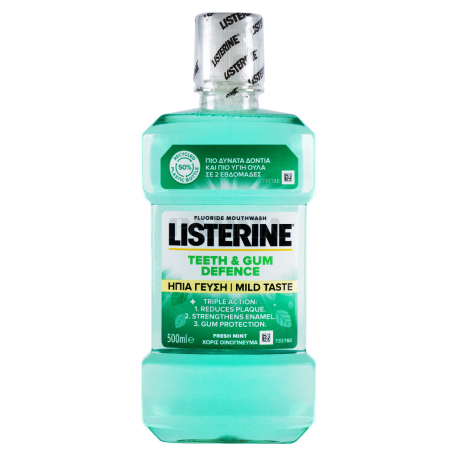Ողողման հեղուկ «Listerine Fresh Mint» 500մլ