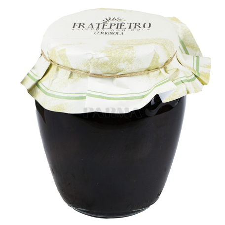 Ձիթապտուղ «Fratepietro» սև, կորիզով 550գ