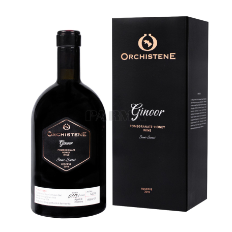 Գինի «Orchistene Ginur» կարմիր, կիսաքաղցր 750մլ