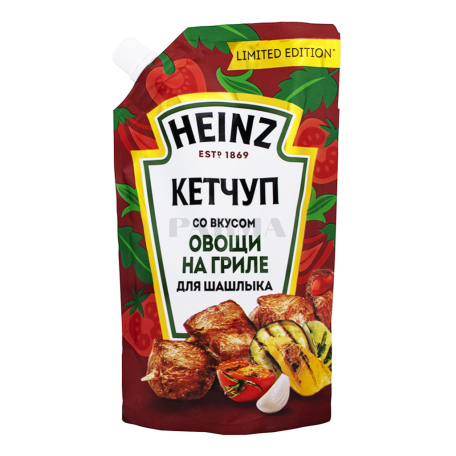 Կետչուպ «Heinz» բանջարեղեն, խորոված 320գ