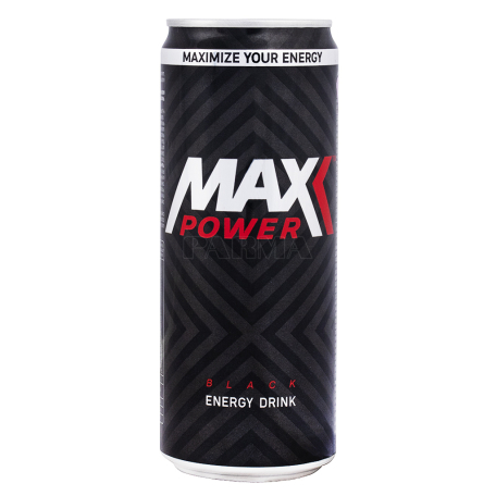 Էներգետիկ ըմպելիք «Maxx Power Black» 330մլ
