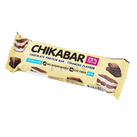 Բատոն «Chikalab Chikabar» տիրամիսու, առանց շաքար 60գ