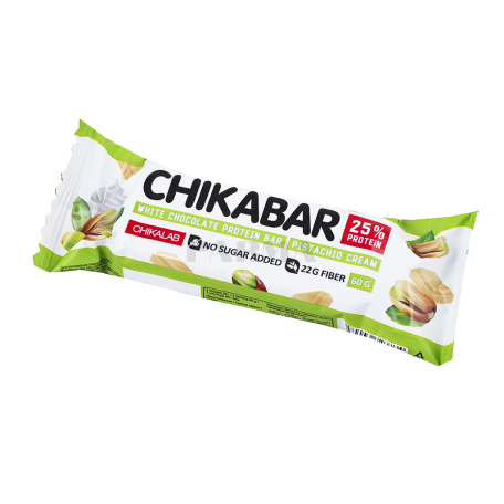 Բատոն «Chikalab Chikabar» պիստակ, առանց շաքար 60գ
