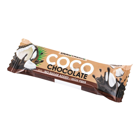 Բատոն «Snaq Fabriq Coco» շոկոլադ, առանց շաքար 40գ