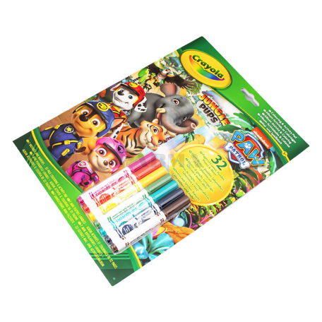 Раскраска "Crayola Jungle Pups Paw Patrol"