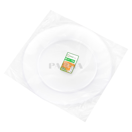 Մեկանգամյա օգտագործման ափսեներ «Օվալ Պլաստիկ» մեծ 6հատ