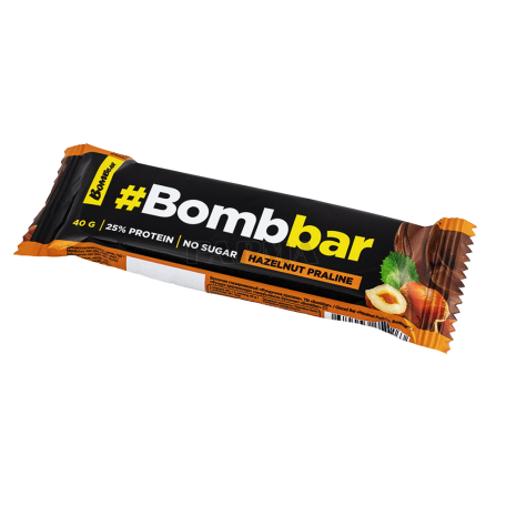 Բատոն «BombBar» պնդուկ, առանց շաքար 40գ