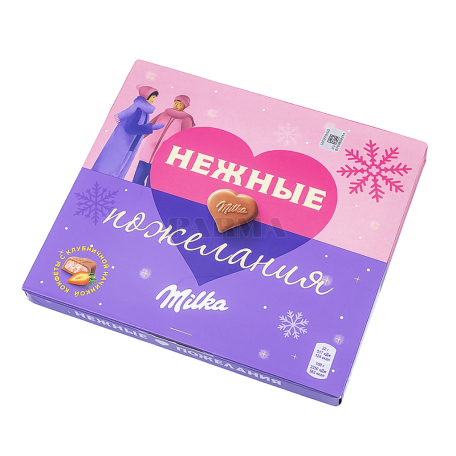 Շոկոլադե կոնֆետներ «Milka Good Luck» կաթնային 110գ