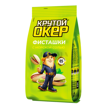 Pistachio "Krutoy Oker" with sea salt 85g