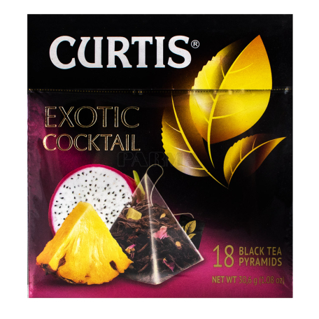 Թեյ «Curtis Exotic Coctail» արևադարձային մրգեր 30.6գ