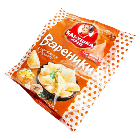Վարենիկներ «Бабушка Аня» կարտոֆիլ, սունկ 430գ