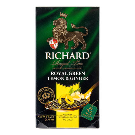 Թեյ «Richard Green Lemon and Ginger» 37.5գ