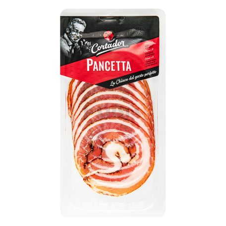 Բեկոն «Cortador Pancetta» հում ապխտած, կտրատած 80գ