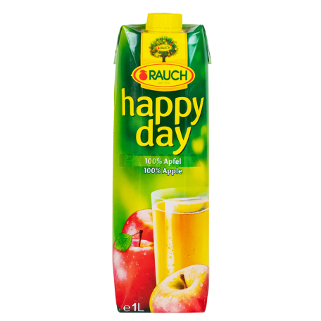 Հյութ բնական «Happy Day» խնձոր 1լ