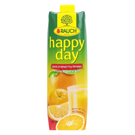 Հյութ բնական «Happy Day» նարինջ պտղամսով 1լ