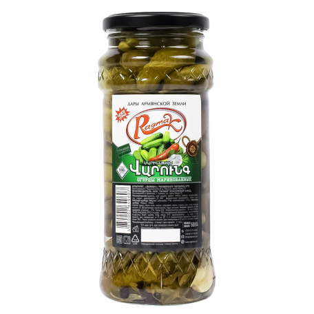 Մարինացված վարունգ «Ragmak» կծու 500գ
