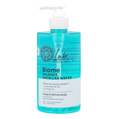 Միցելլար ջուր «Natura Siberica Lab Biome» յուղոտ մաշկի 450մլ