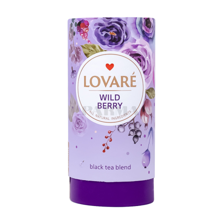 Թեյ «Lovare Wild Berry» սև 80գ