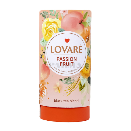 Թեյ «Lovare Passion Fruit» սև 80գ