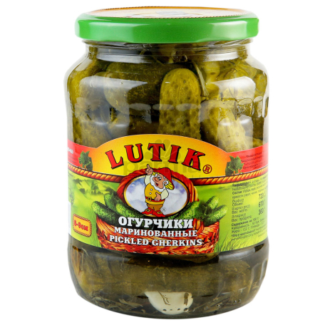 Մարինացված վարունգ «Lutik» 6-9սմ 720գ