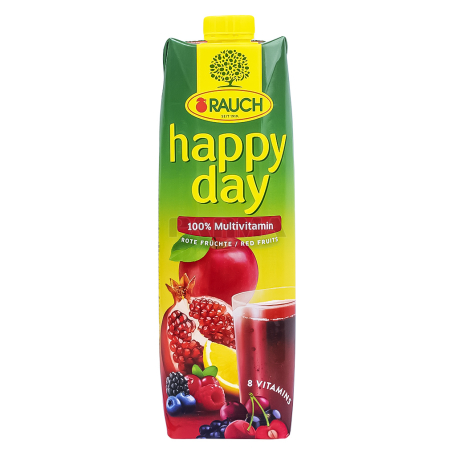 Հյութ «Happy Day» մուլտիմրգային 1լ