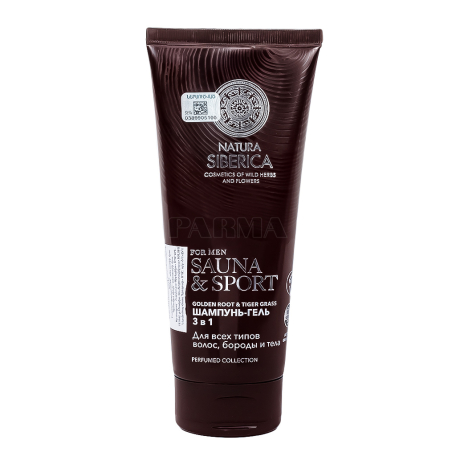 Շամպուն-գել լոգանքի «Natura Siberica Sauna&Sport Men» 200մլ