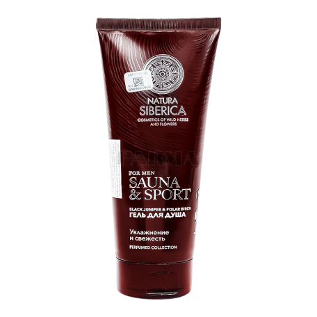 Գել լոգանքի «Natura Siberica Sauna&Sport Men» խոնավեցնող 200մլ