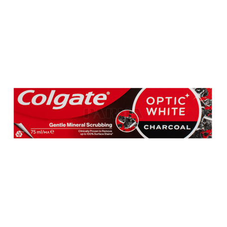 Зубная паста «Colgate Optic White» уголь 75мл