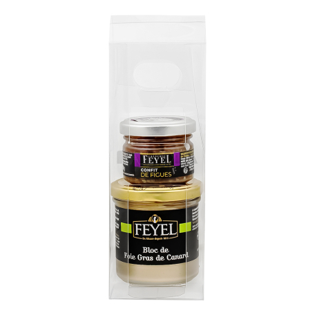 Հավաքածու «Feyel» բադի ֆուա-գրա, թզի ջեմ 120գ